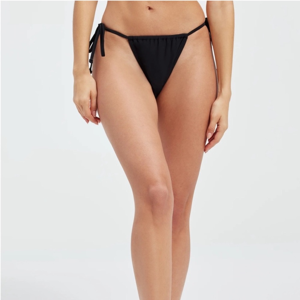 GOOD AMERICAN NWT Bikini Bottom | Black | Small